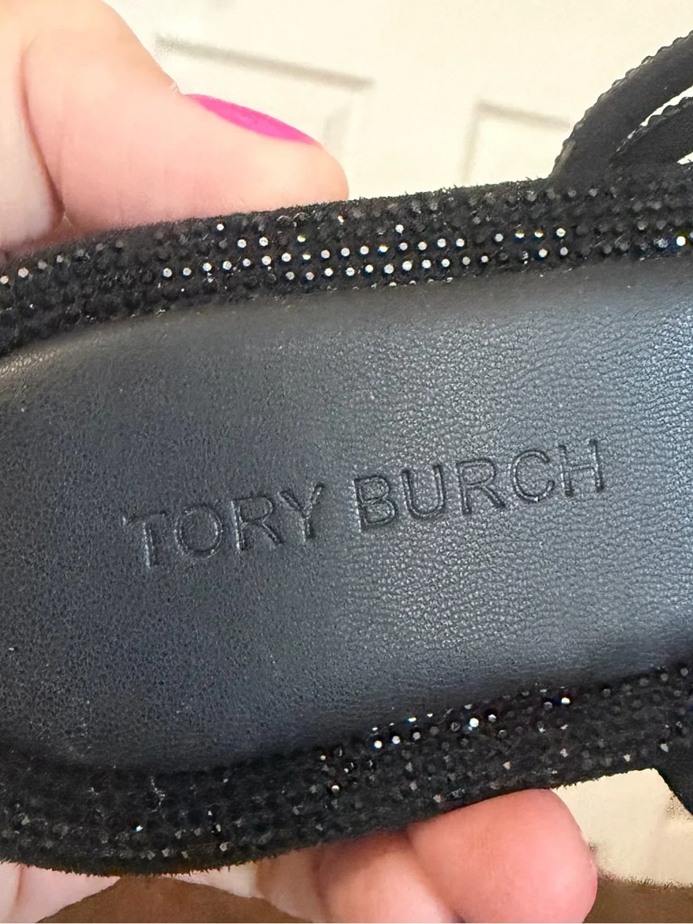 Tory Burch Miller Pavé Knotted Sandals